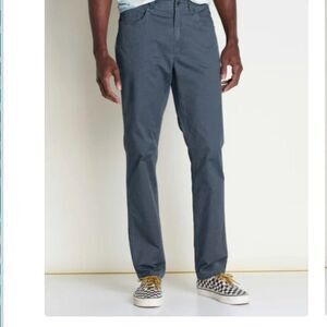 TOAD & CO Mission Ridge 5 Pocket Pant Gray Size 34x32